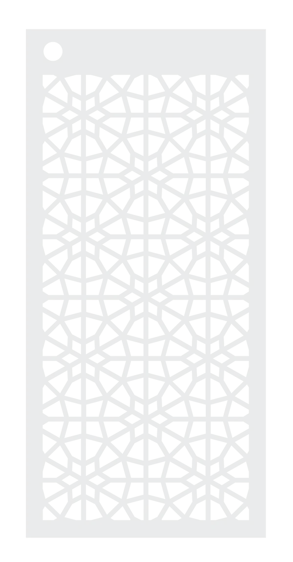 Arabian Nights 3.8" x 8" Stencils 3 pack - Ornamental Patterns