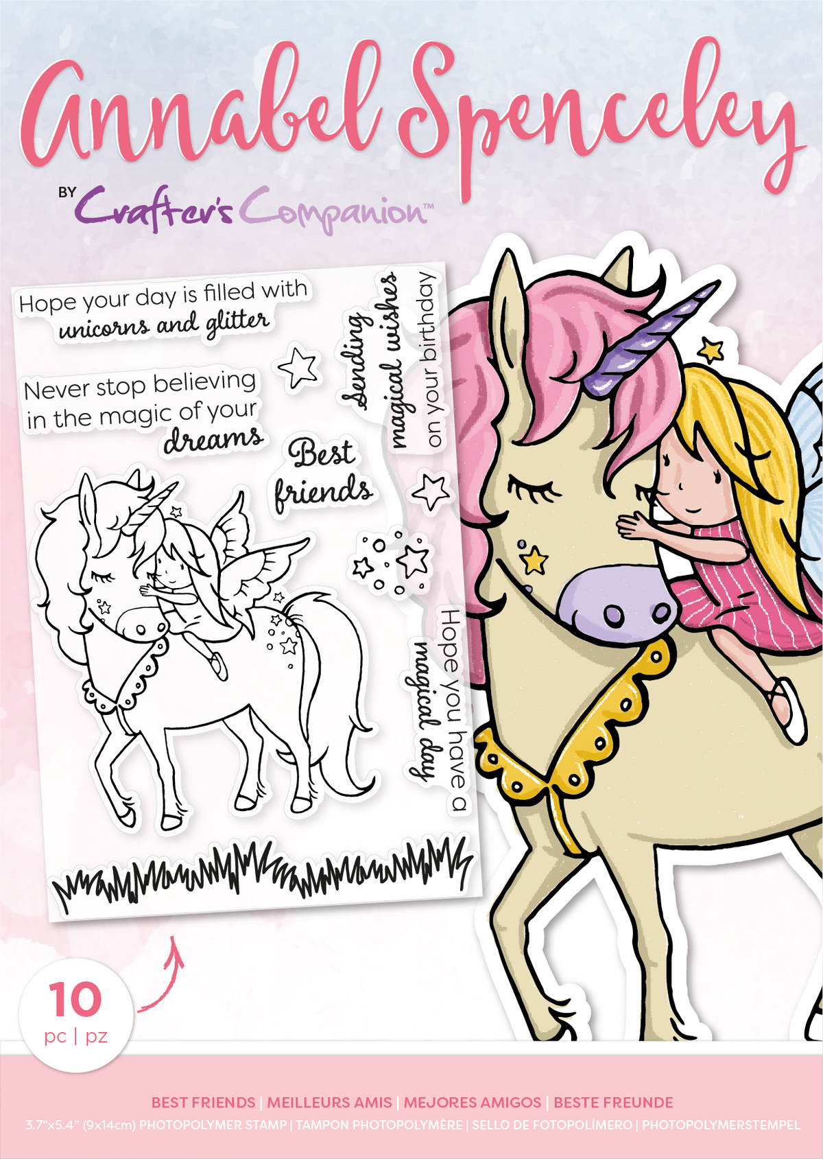CC - Clear Acrylic Stamps - Best Friends