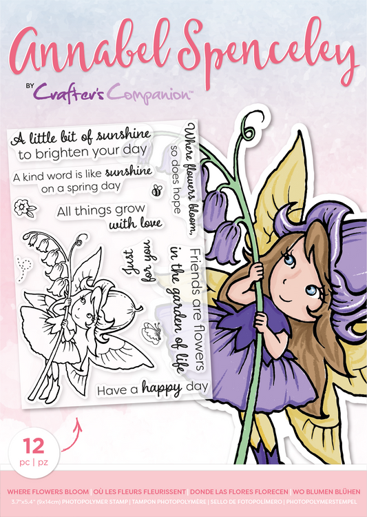 CC - Clear Acrylic Stamps - Where Flowers Bloom