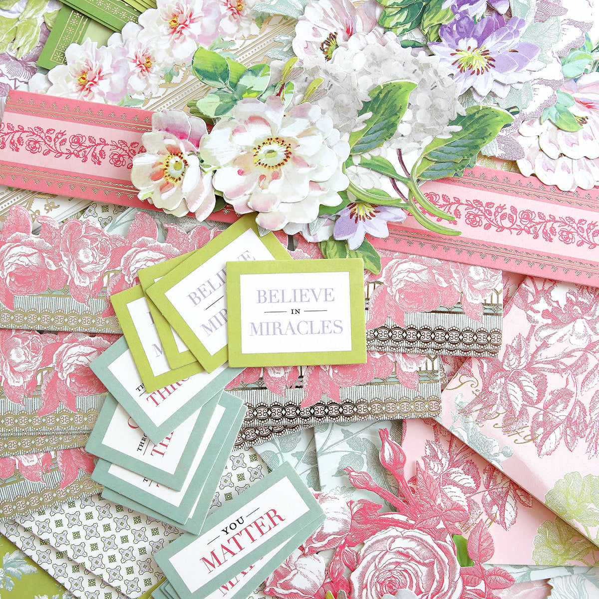 Antique Botanical Ultimate Papercrafting Collection