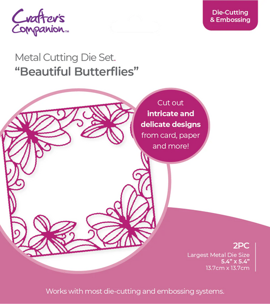 Gemini Intricate Create-a-Card Die - Beautiful Butterflies