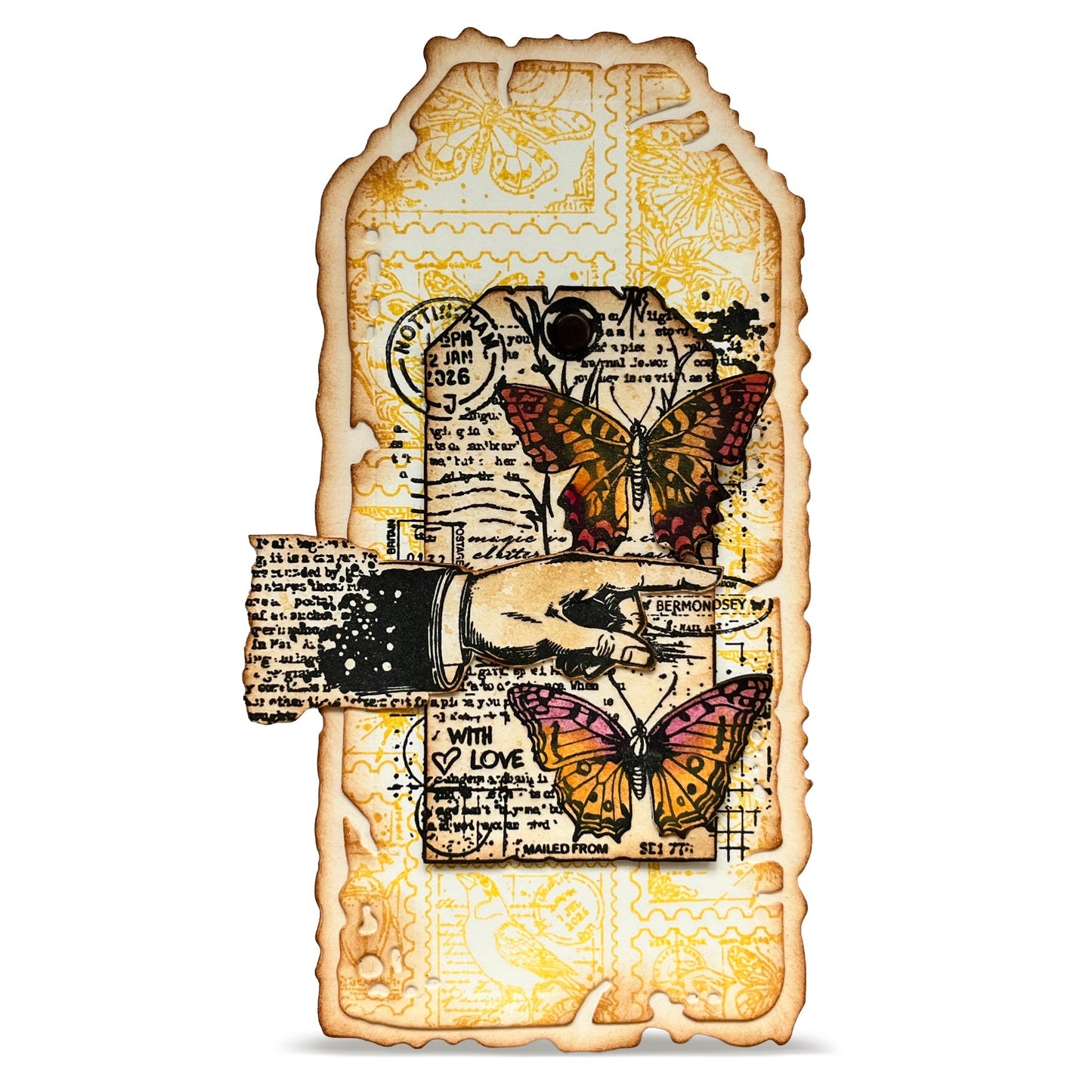 AALL and Create - A7 - Stamp Sets - Chrono-Stamped Tag