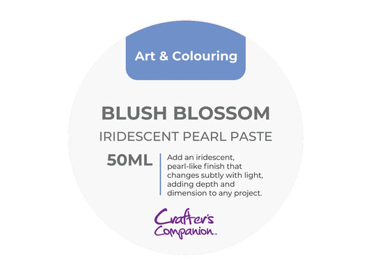 Crafters Companion Iridescent Pearl Paste - Blush Blossom