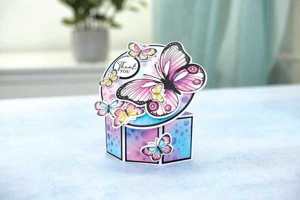 Sheena Douglass - Bold Butterflies - Stamp and Die - Peacock Butterfly