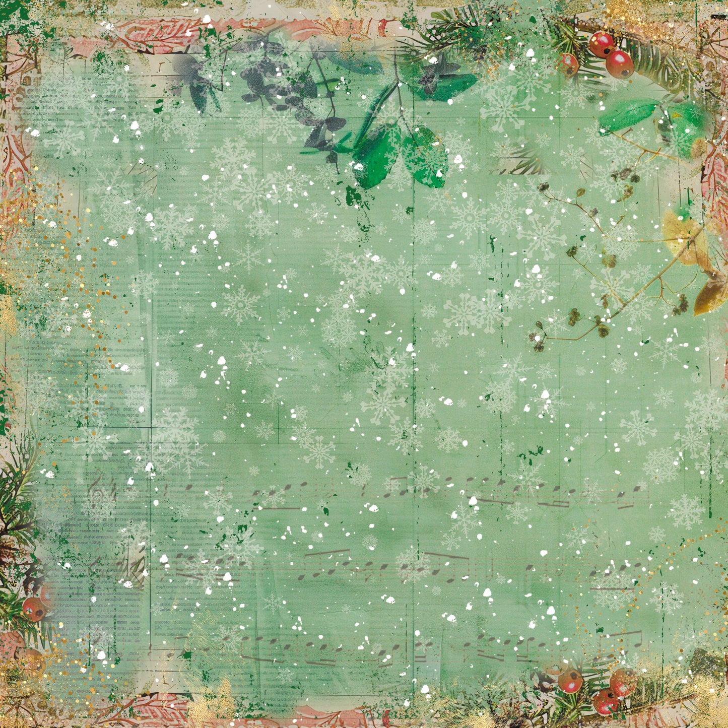 Christmas by Candlelight 12" x 12" Paper Pad