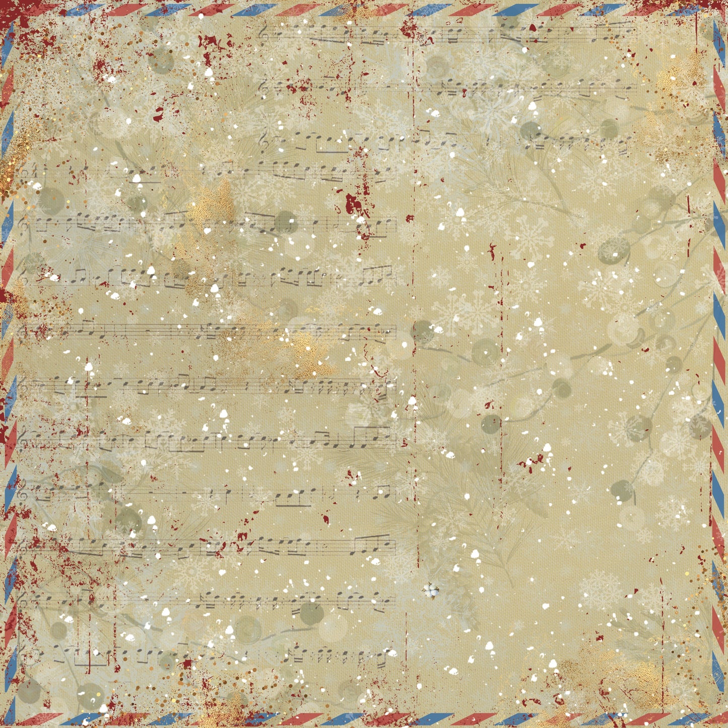 Christmas by Candlelight 12" x 12" Paper Pad