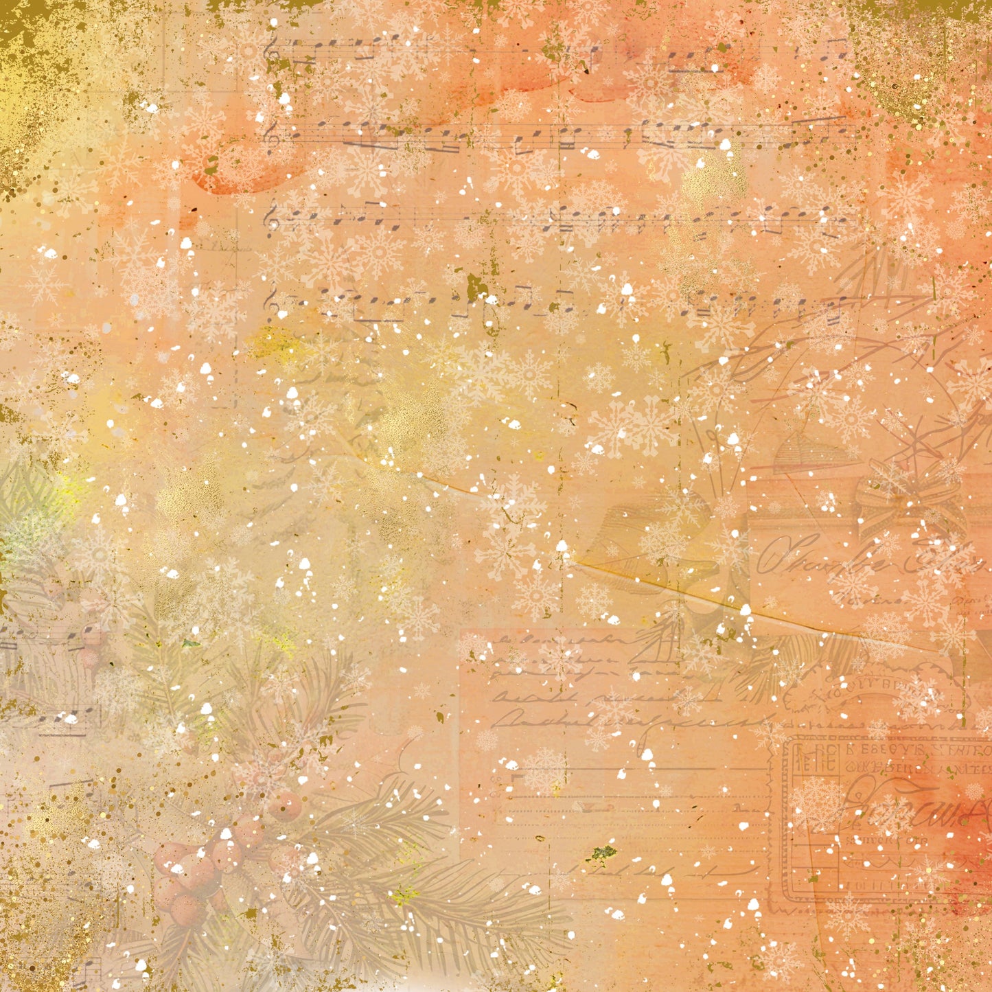 Christmas by Candlelight 12" x 12" Paper Pad