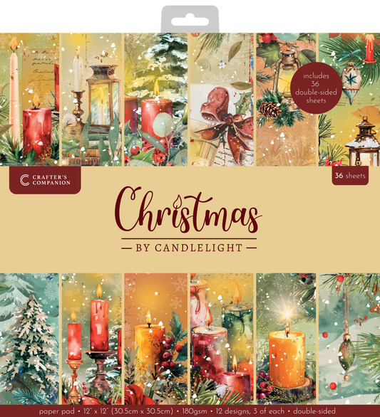 Christmas by Candlelight 12" x 12"� Paper Pad
