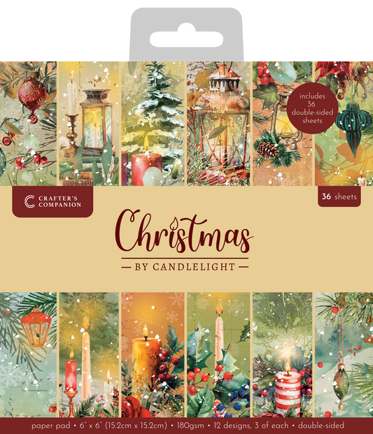 Christmas by Candlelight 6” x 6” Paper Pad
