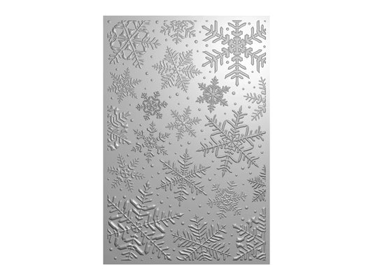 Crafter's Companion 3D Embossing Folder - Winter Snowflakes