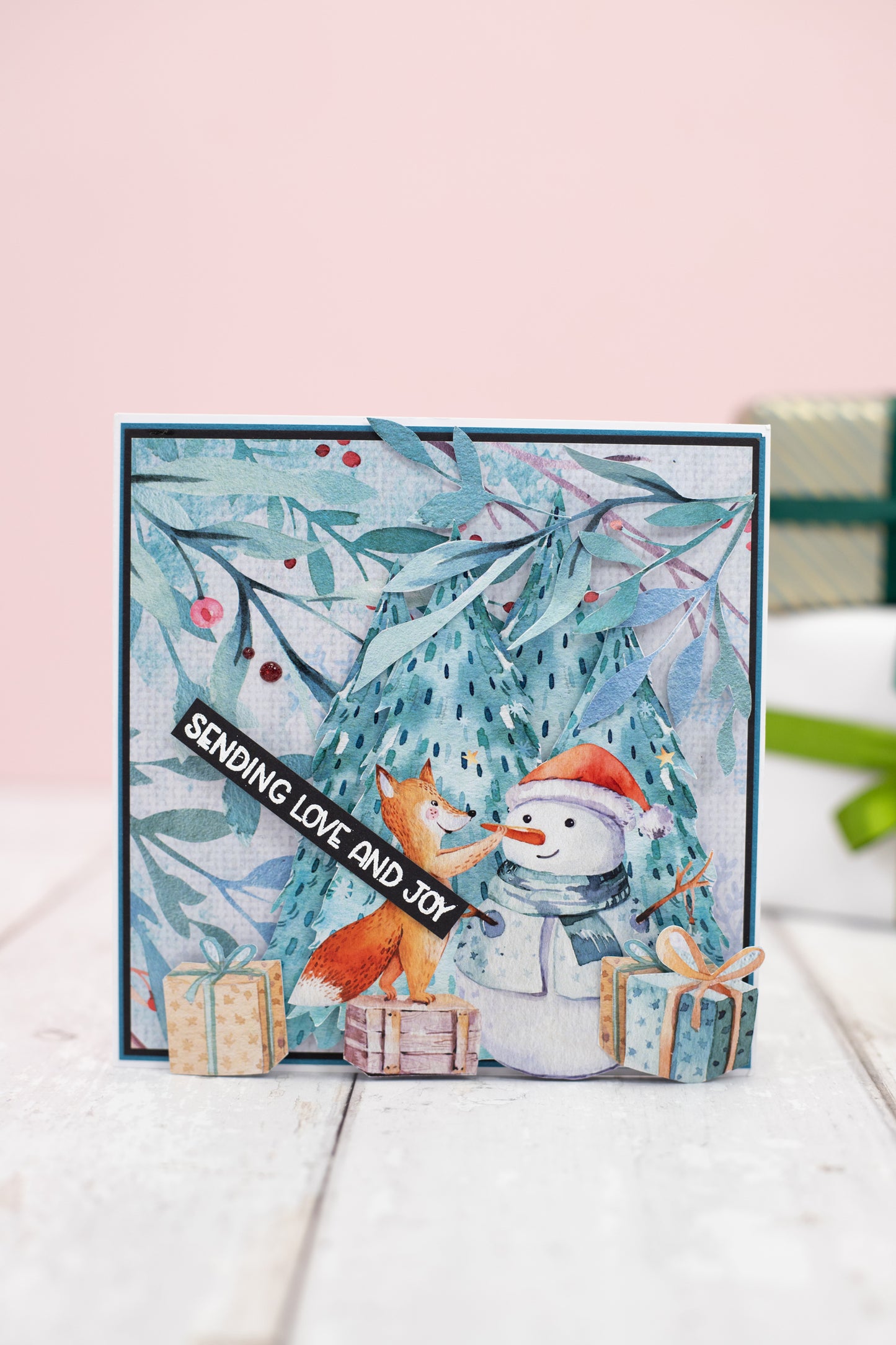 My Special Christmas Papers Box - 6” x 6”