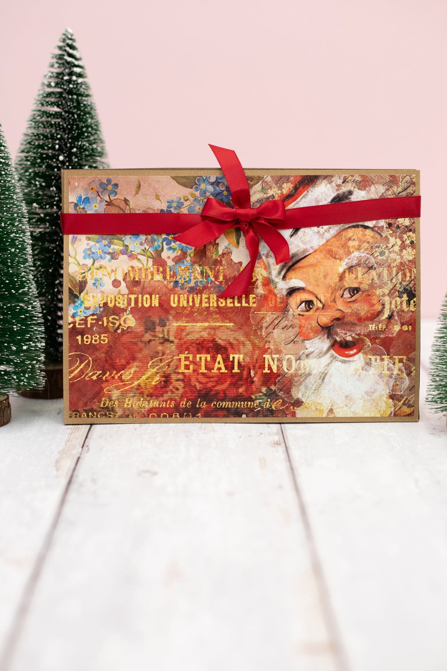 My Special Christmas Papers Box - 6” x 6”