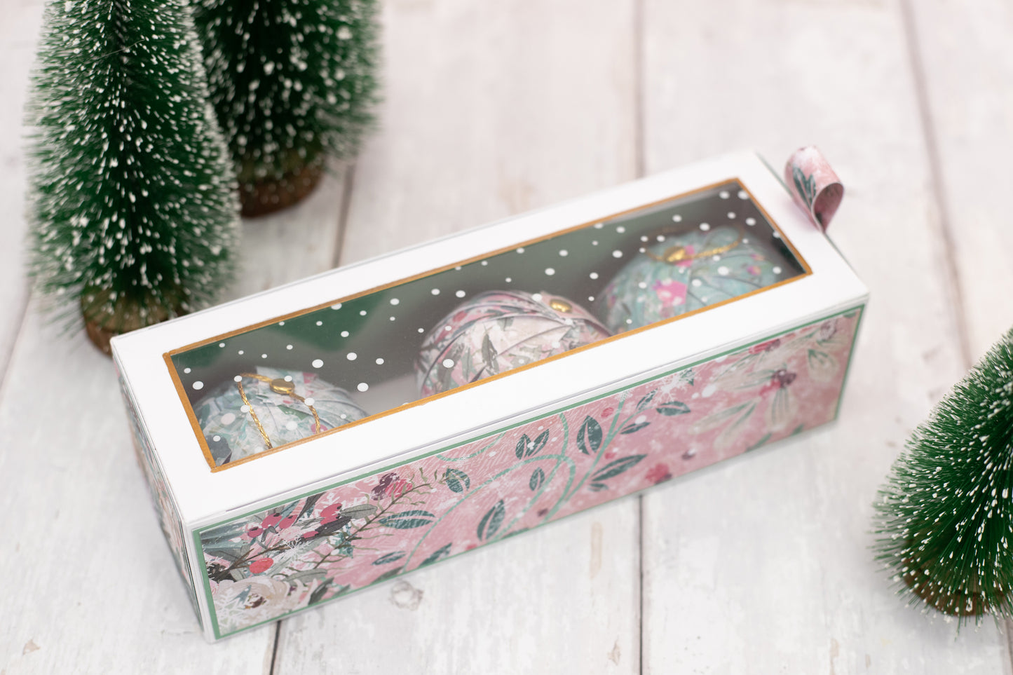 My Special Christmas Papers Box - 6” x 6”