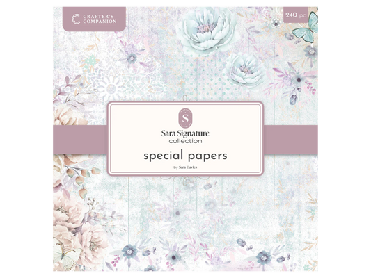 Crafters Companion Sara Signature Special Papers Box 12" x 12"