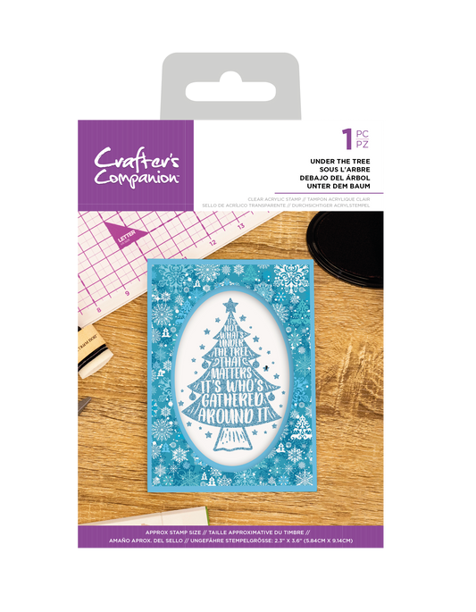 CC - Clear Acrylic Stamps - Under The Tree