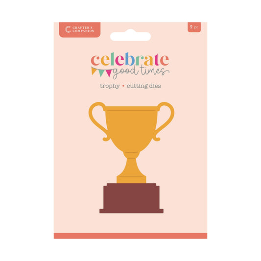 Crafter’s Companion Celebrate Good Times Collection Metal Die - Trophy