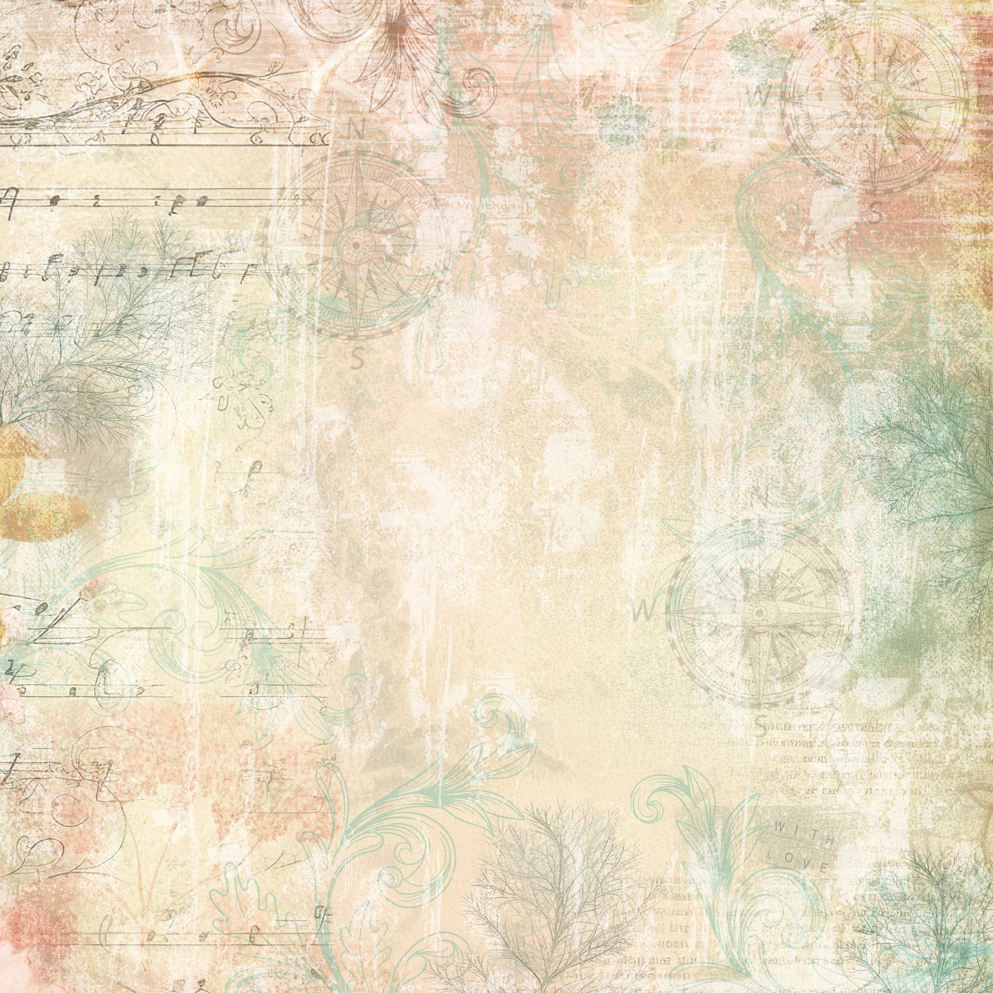 Crafter’s Companion Coastal Collection 12”x12” Paper Pad 