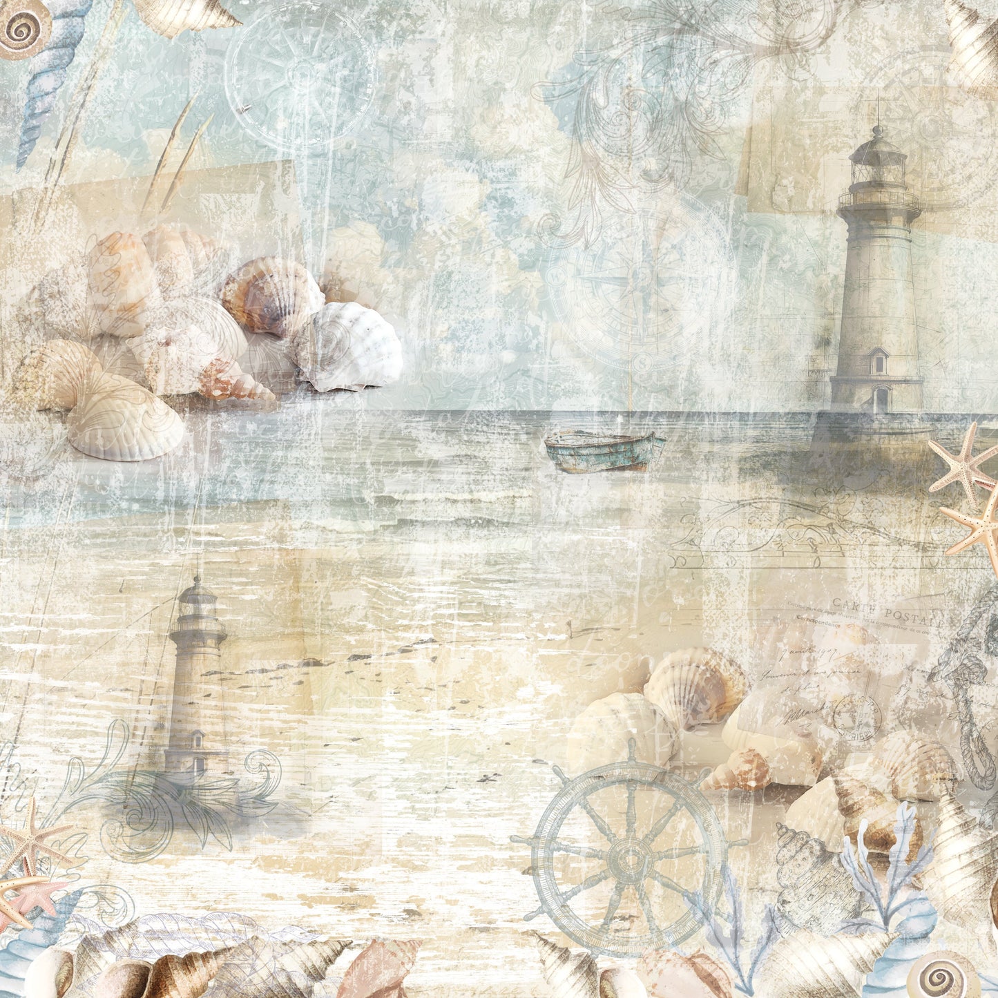 Crafter’s Companion Coastal Collection 12”x12” Paper Pad 