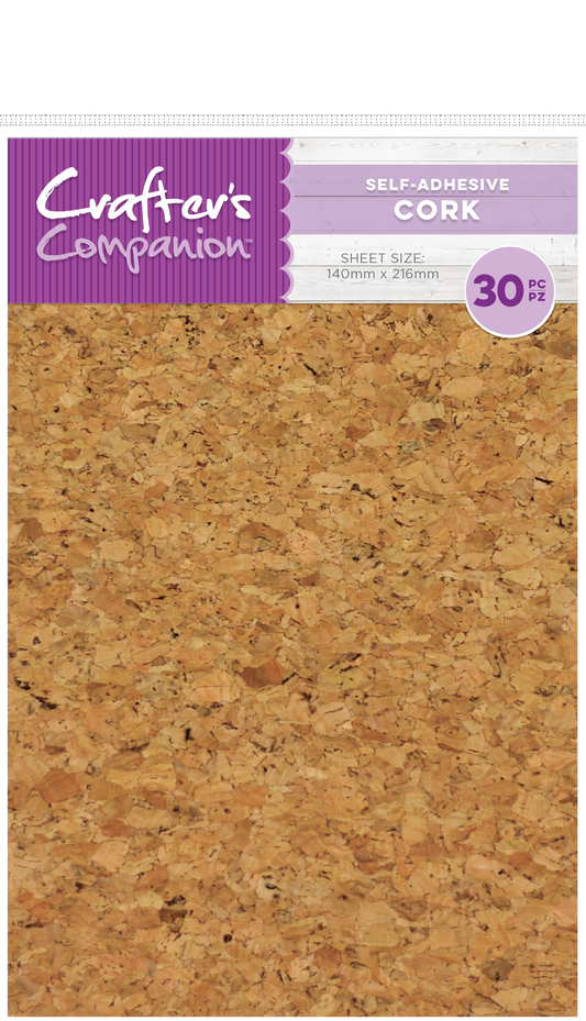 Craft Material Pack  - Cork with Adhenive (30pk)