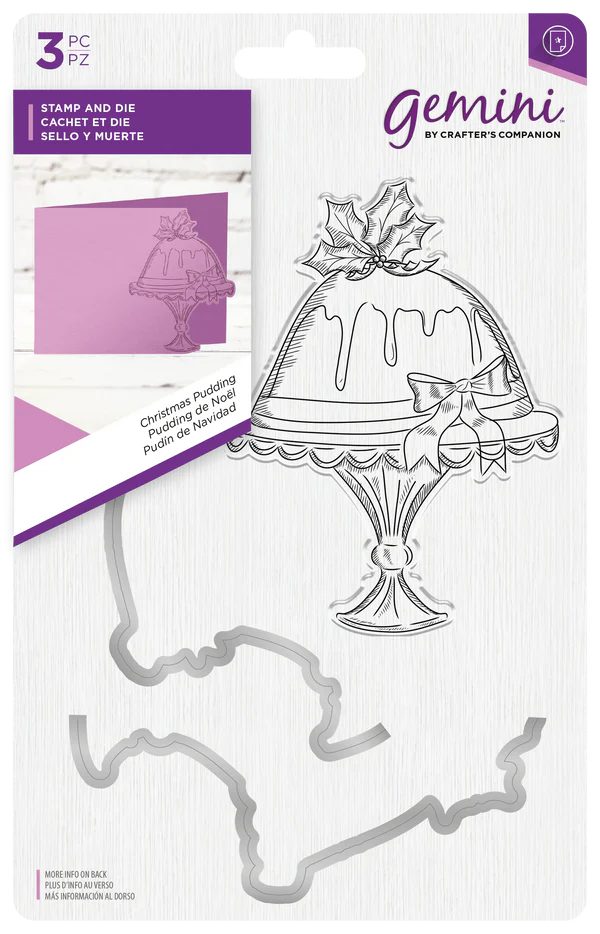 Gemini Stamp and Die - Christmas Pudding