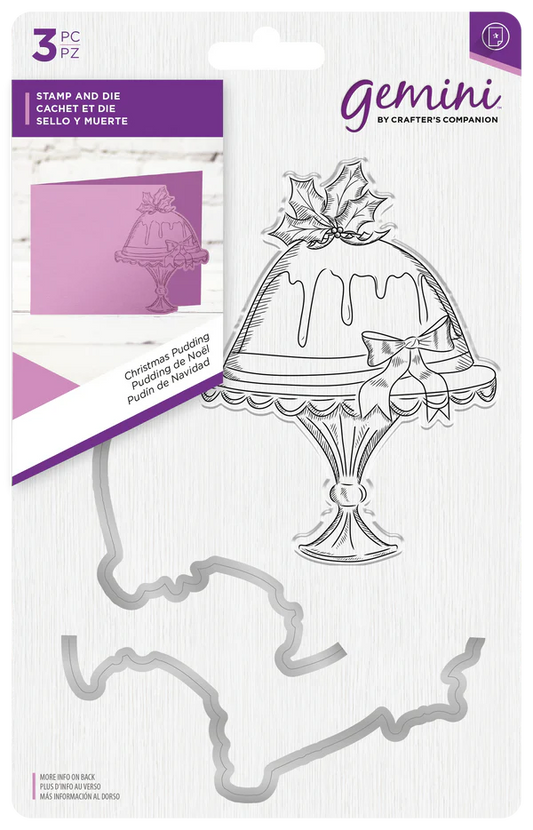 Gemini Stamp and Die - Christmas Pudding