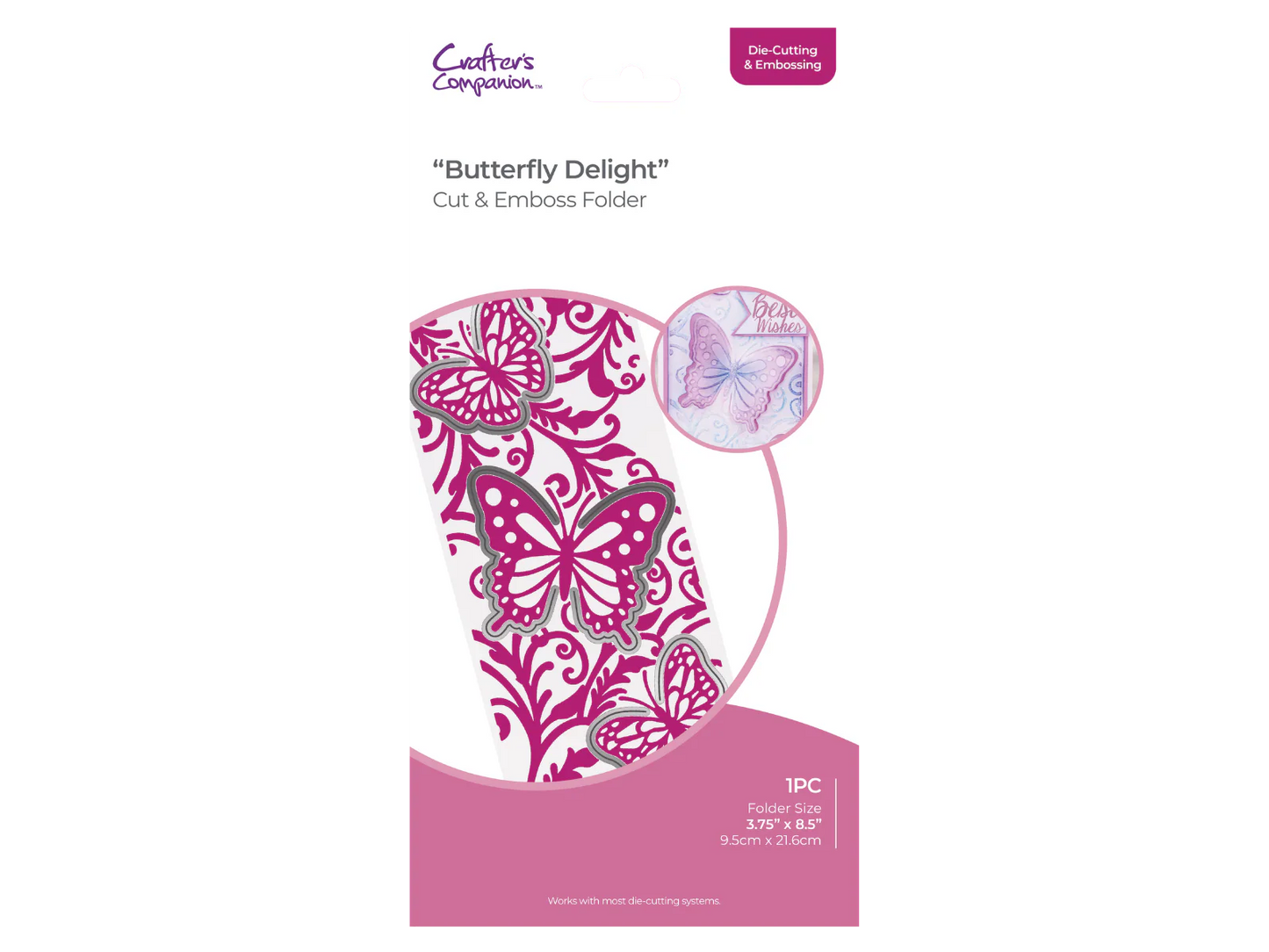 Crafters Companion - Die Cutting & Embossing - Butterfly Delight