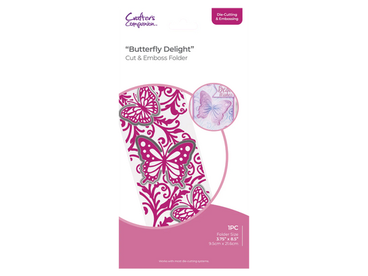 Crafters Companion - Die Cutting & Embossing - Butterfly Delight