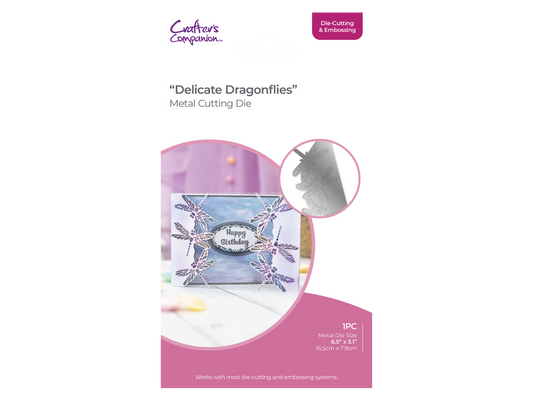 Crafters Companion - Die Cutting & Embossing - Delicate Dragonflies
