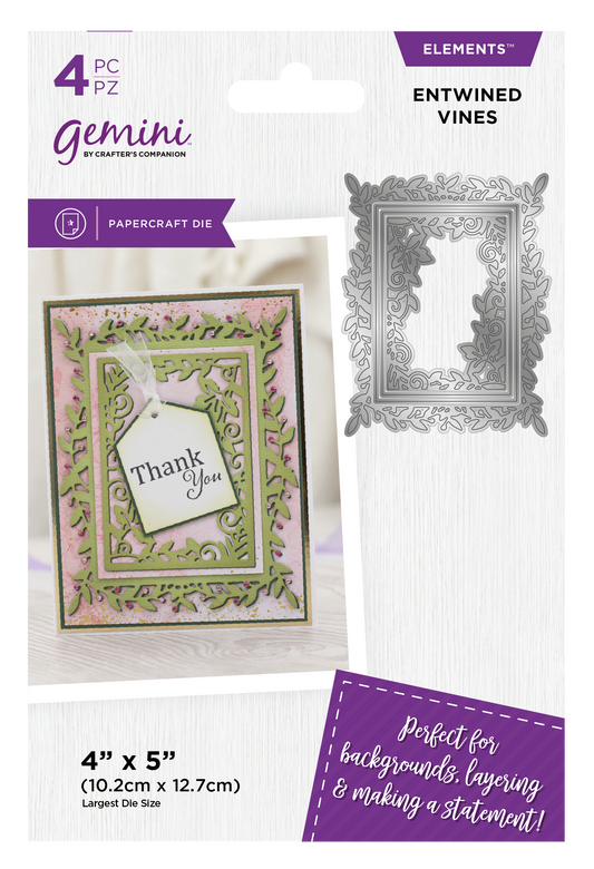 Crafters Companion - Die Cutting & Embossing - Entwined Vines
