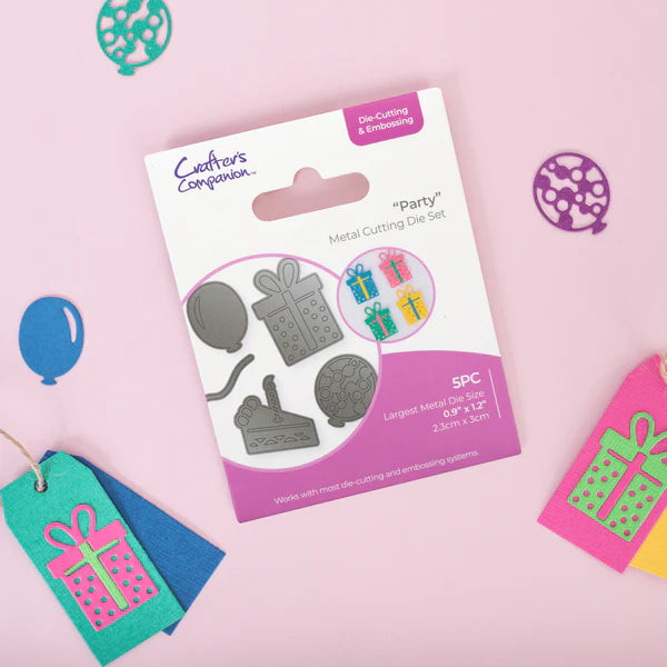 Crafters Companion - Die Cutting & Embossing - Party