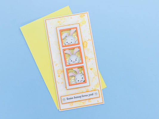 Crafter's Companion Easter Collection Metal Die - Bunny Triptych