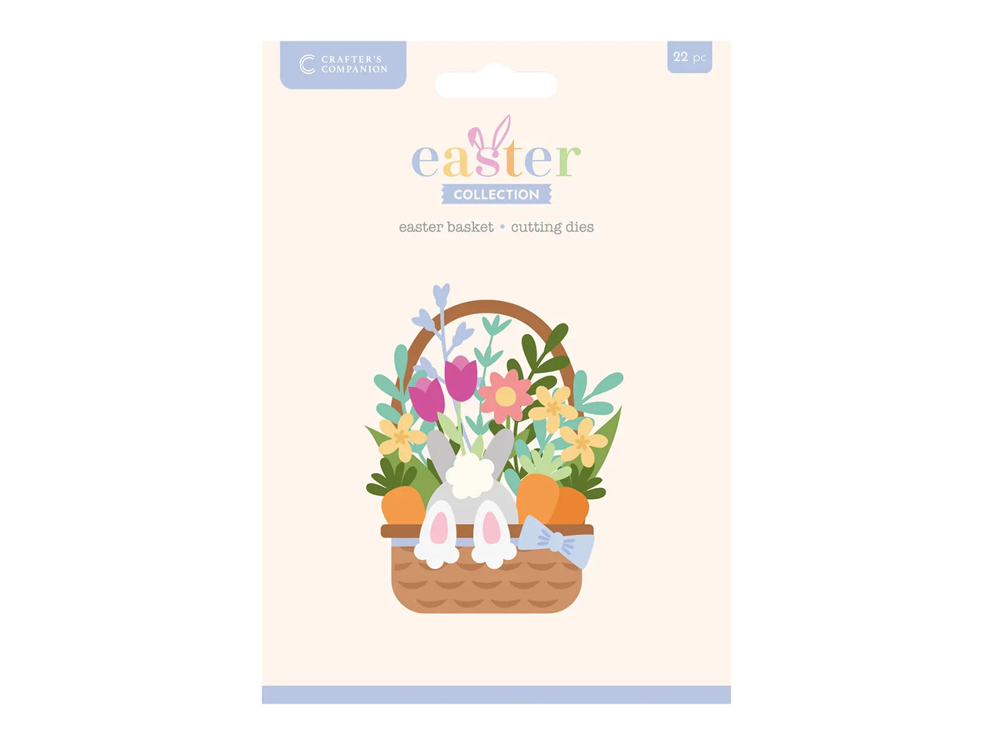 Crafter's Companion Easter Collection Metal Die - Easter Basket