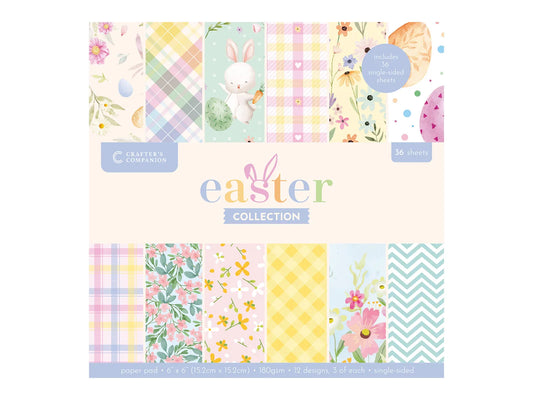 Crafter's Companion Easter Collection - 6"x6" Paper Pad