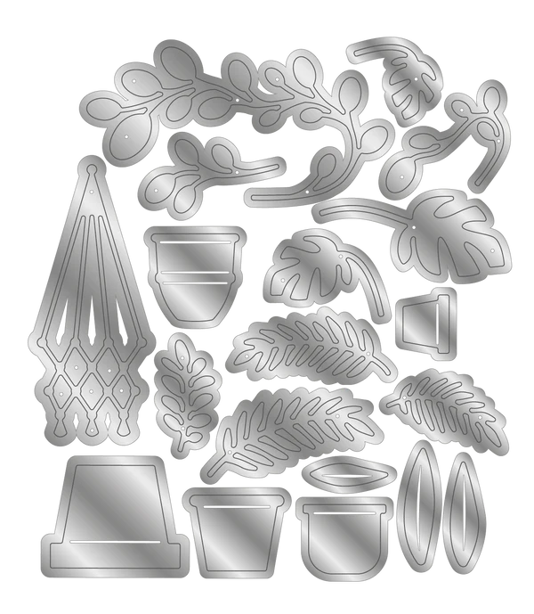 Crafter's Companion Garden Collection Metal Die - House Plants & Pots