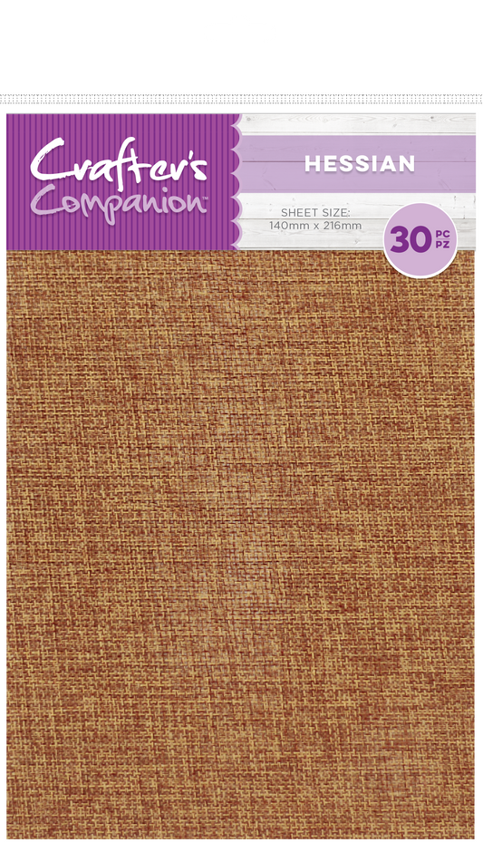 Craft Material Pack  - Hessian \ Burlap (30pk)