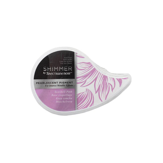 Crafter's Companion Mermaid Dreams Shimmer Inkpad - Seashell Pink