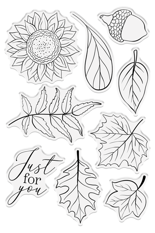 Crafters Companion - Inking & Stamping - Clear Acrylic Stamp - Just for you