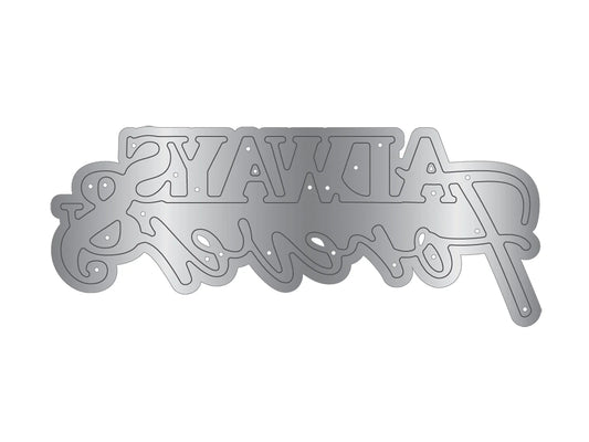 Crafter’s Companion love is in the Air Metal Die - Always & Forever
