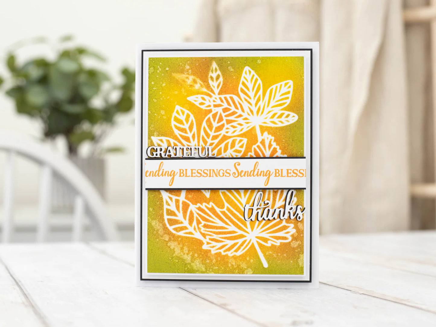 Crafter's Companion Mask - Autumn Leaves