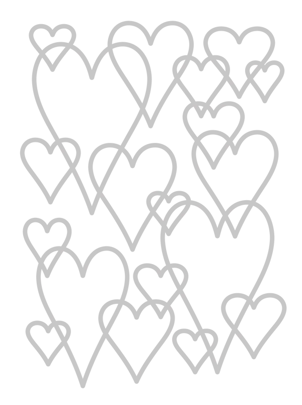 Crafter's Companion Mask - Entwined Hearts