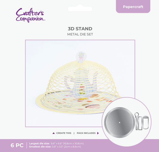 Crafter's Companion Metal Die - 3D Stand