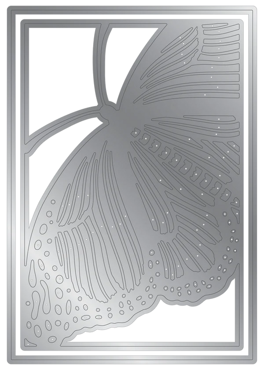 Crafter's Companion Metal Die Create a Card 5"x7" - Admiral Butterfly