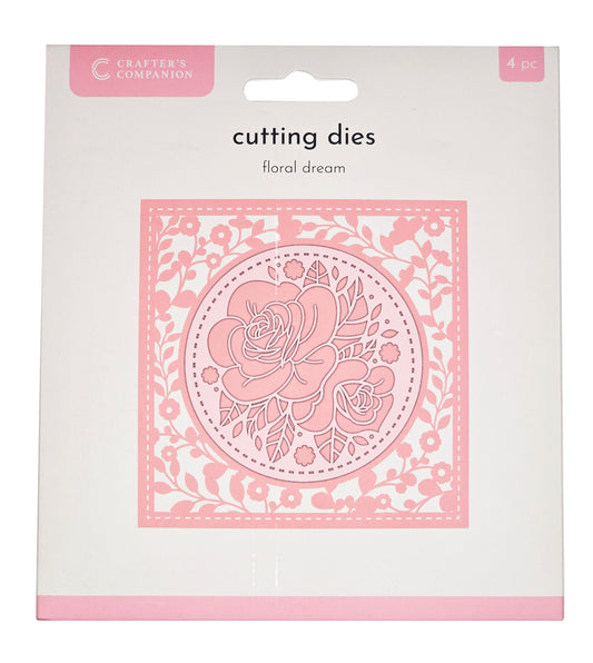 Crafter's Companion Metal Die Create-a-Card - Floral Dream