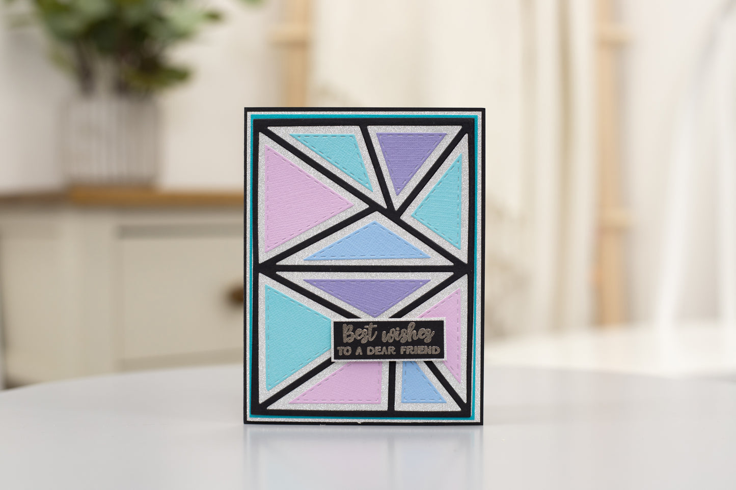 Crafter's Companion Metal Dies Create a Card - Geometric