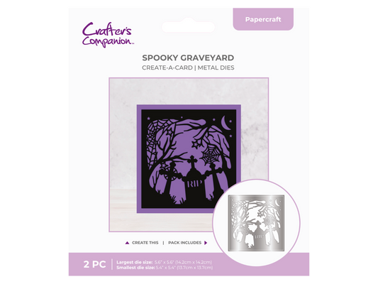 Crafter's Companion Create a Card Die Set Spooky Graveyard