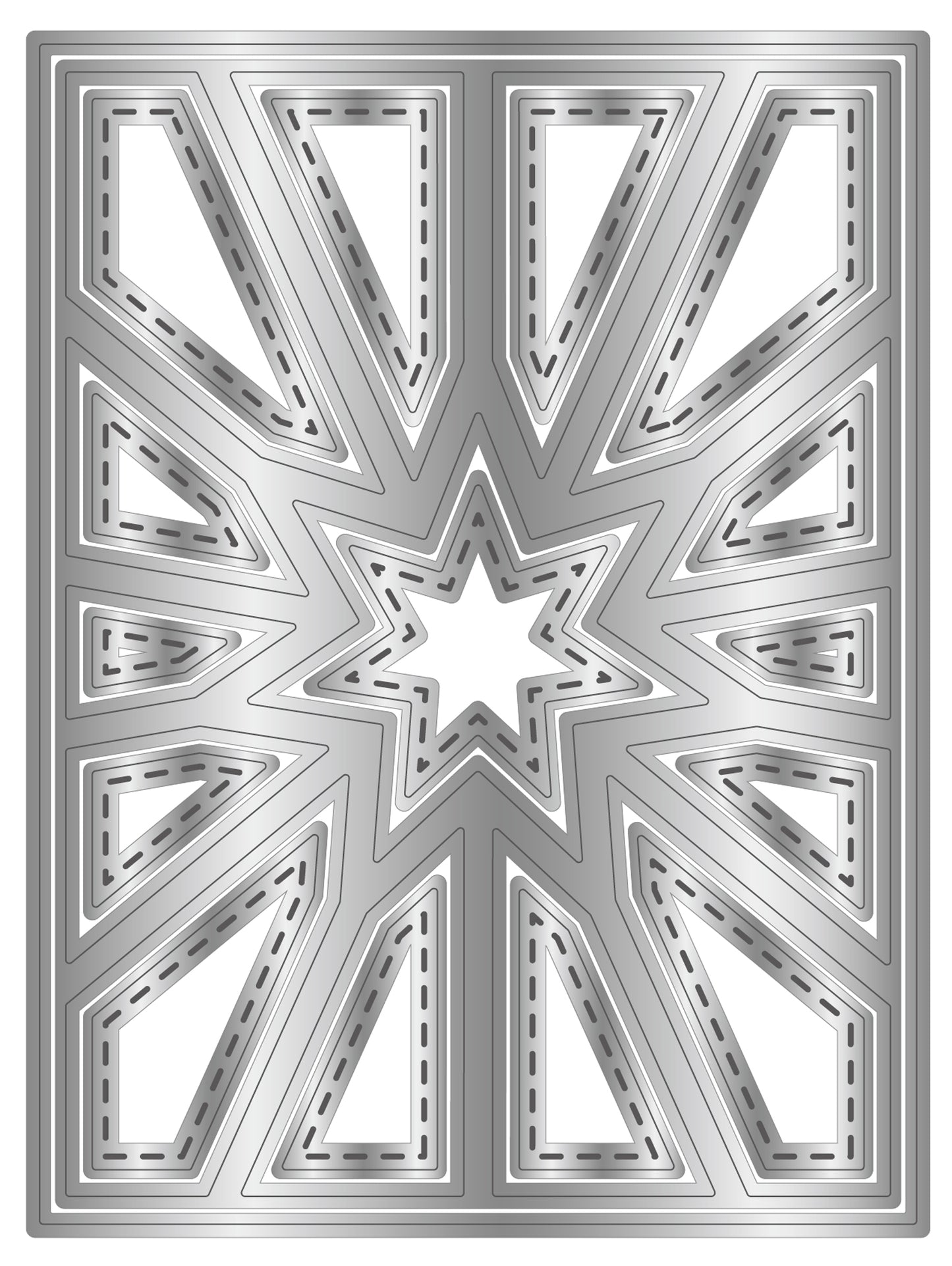 Crafter's Companion Metal Dies Create a Card - Shining Star