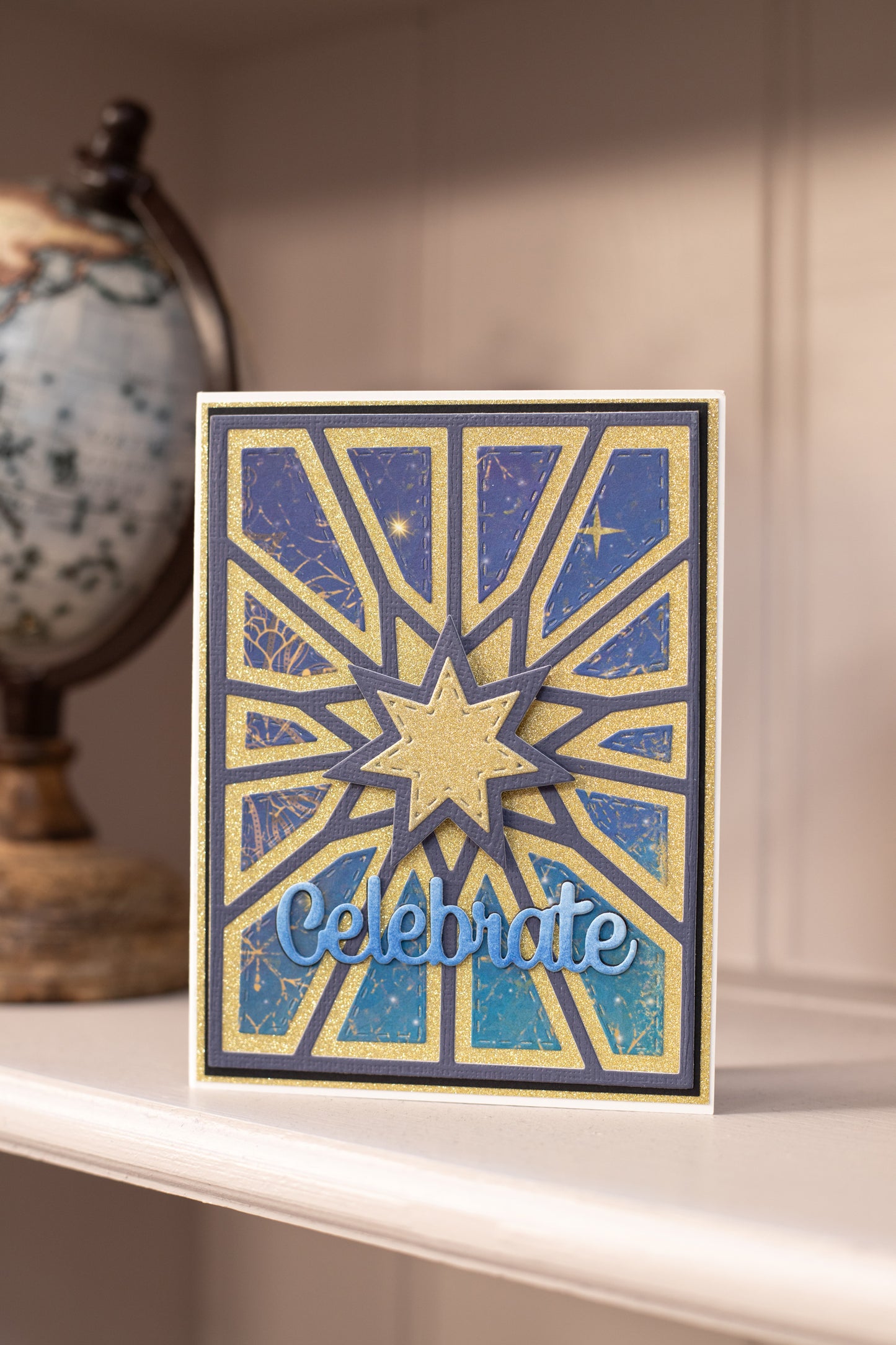 Crafter's Companion Metal Dies Create a Card - Shining Star