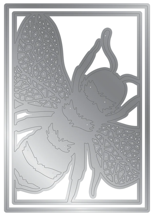 Crafter's Companion Metal Die Create a Card 5"x7" - Sweet Bumble Bee