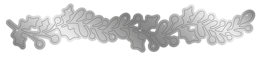 Crafter's Companion Metal Die - Holly and Ivy