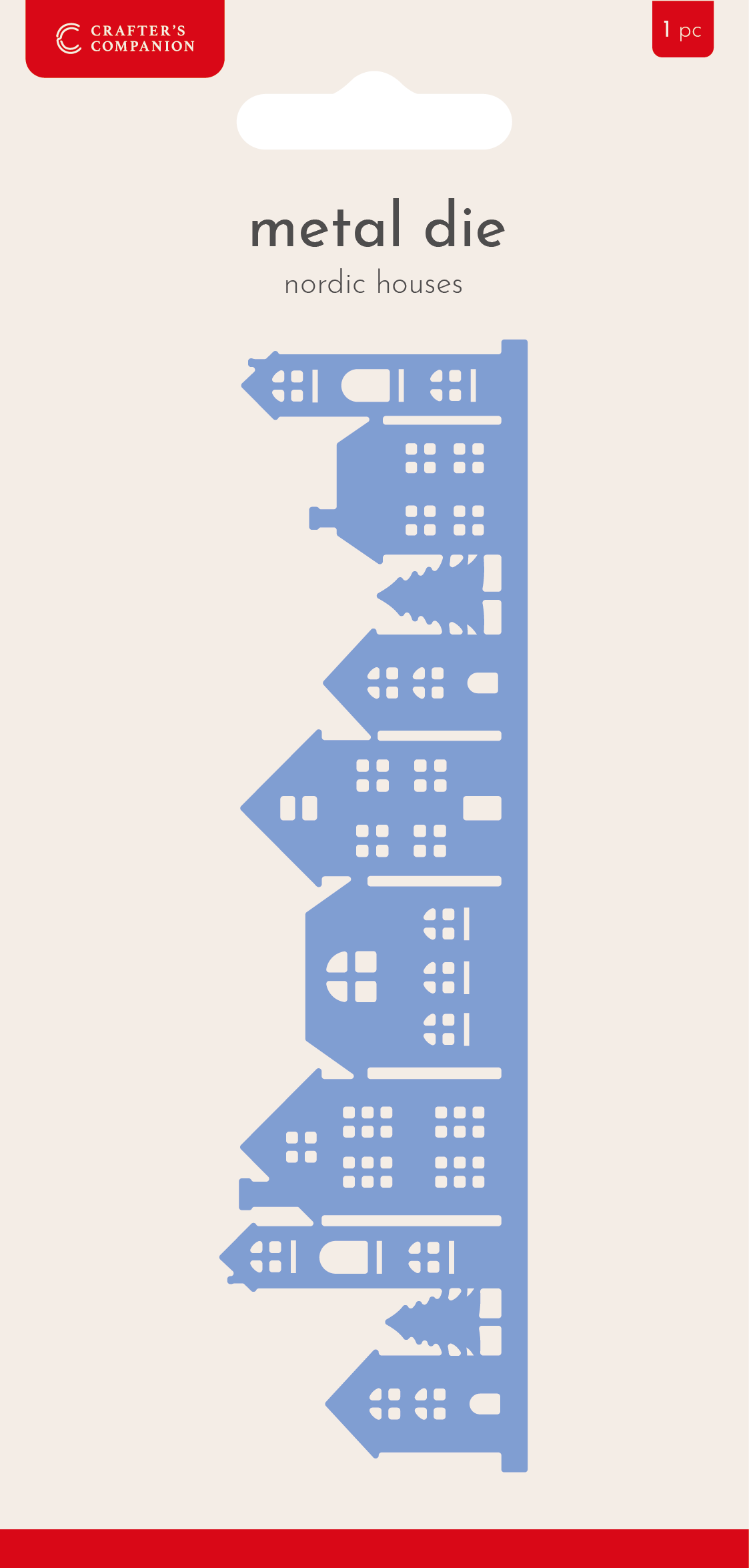 Crafter's Companion Metal Die - Nordic Houses